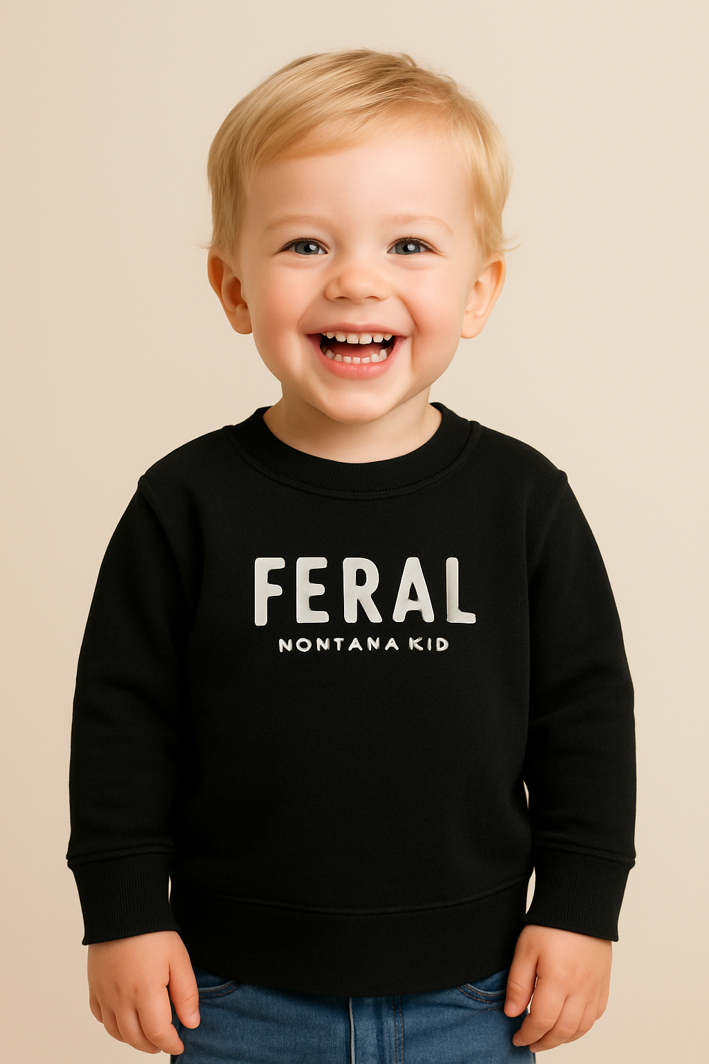 Kids Feral Crewneck Sonder Montana Co kids-feral-crewneck-sonder-montana-co